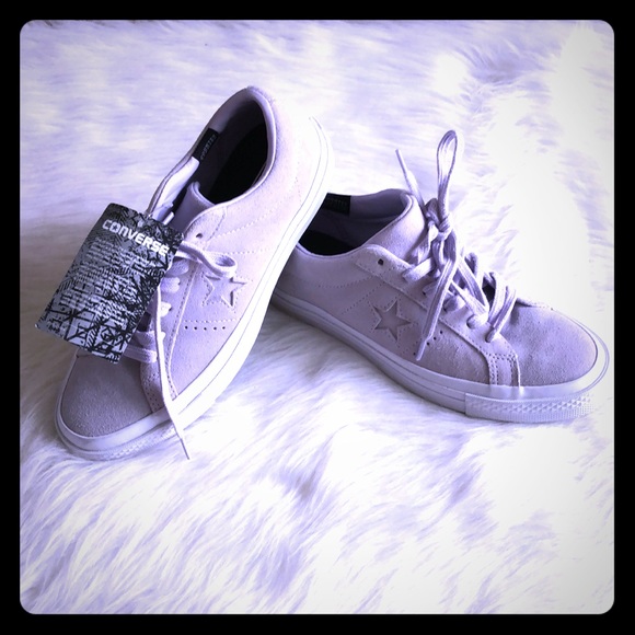 converse one star suede purple